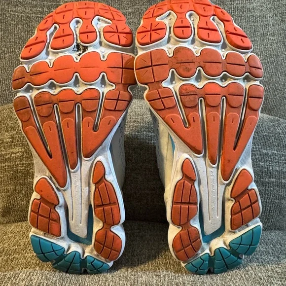 Under Armour Women's Speedfoam Gemini Light Blue / Pink Athletic Shoes Size 8.5 - Picture 8 of 9